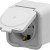 Розетка 1-м СП ARIA 16А IP20 с заземл. с крышкой бел. ARVIA 25 01 1000 218