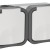Розетка 2-м ОП TORS 16А IP55 TS222 горизонт. с заземл. с крышкой бел. IEK TS-R26-16-55-G-K41