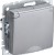 Розетка BRITE РСбш10-3-БрА 16А IP20 с заземл. защ. шторки с крышкой механизм алюм. IEK BR-R16-16-K47