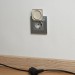 Розетка BRITE РСбш10-3-БрА 16А IP20 с заземл. защ. шторки с крышкой механизм алюм. IEK BR-R16-16-K47