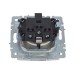 Розетка BRITE РСбш10-3-БрА 16А IP20 с заземл. защ. шторки с крышкой механизм алюм. IEK BR-R16-16-K47