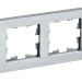 Рамка 4-м BRITE РУ-4-1-БрА металл алюм. IEK BR-M42-M-K47