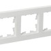Рамка 5-м BRITE РУ-5-Бр бел. рифленый IEK BR-M52-51-K01