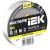 Изолента 0.15х19мм (рул.25м) бел. IEK EX-IZ10-C15-19-25-K01
