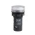 Лампа светодиодная OptiSignal Compact D22 С7-L-F1 бел. 110В AC/DC XB7EV01GP КЭАЗ 362153