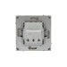 Розетка силовая KANT 2P+E без шторки ванильн. марципан DKC 7015033