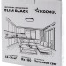 Светильник светодиодный SLIM BLACK 28Вт 4500К IP40 2398лм 230В 300х25мм КОСМОС KSlim28w_B4500K