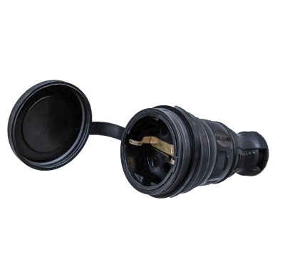 Розетка 1-м 16А с заземл. каучук TOKOV ELECTRIC TKE-C05-KR-Z Розетка 1-м 16А с заземл. каучук TOKOV ELECTRIC TKE-C05-KR-Z