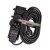 Удлинитель на каучуковой колодке 3х10м 16А IP44 250В 4кВт каучук КГ 3х2.5 черн. УХз16 Россия КОСМОС YKsm10m-3g(16A)KG-B