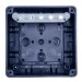 Коробка распределительная 110х110х67мм IP65 в комплекте с клеммным рядом 5х6кв.мм 41А черн. Extherm JB-60-BL