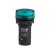Лампа светодиодная OptiSignal Compact D22 С7-L-F3 зел. 110В AC/DC XB7EV03GP КЭАЗ 362154