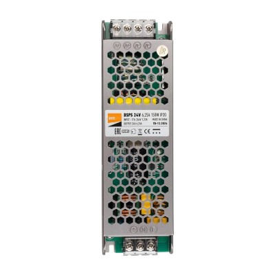 Блок питания для светодиод. ленты BSPS 150Вт 6.25А 24В IP20 метал. JazzWay 5015593