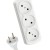 Удлинитель 3х5м 6А IP20 ПВС 2х0.75 КОСМОС YKsm5m-3g(6A)S