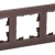Рамка 3-м BRITE РУ-3-2-БрТБ стекло темн. бронза IEK BR-M32-G-K45