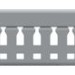 Кабель-канал перфорированный 25х30мм L2000 IMPACT IEK IM-KK50-025-030-005-K03