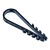 Дюбель-хомут PCD-R 05-10-45-100BL для круглого кабеля PA6.6 черн. (уп.100шт) JazzWay 5054844