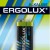 Элемент питания алкалиновый "крона" 6LR61 9В Alkaline BL-1 (блист.1шт) Ergolux 11753