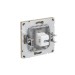 Розетка компьютерная 1-м KANT RJ45 кат.5E без шторки ванильн. марципан DKC 7015663