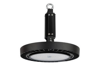 Светильник светодиодный ДСП IB 11 S 150W VW 850 HT BK CL 298х298х156мм 150Вт 5000К IP65 High Bay подвесной с закален. стекл. черн. Русский Свет 16091124365