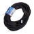 Удлинитель-шнур 1х30м 16А IP44 250В 4кВт черн. каучук КГ 3х2.5 УХз16 Россия КОСМОС YSHKsm30m-1g(16A)KG
