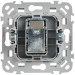 Розетка телевизионная оконечная СП FLITE РТВм-1-1-1-ФлЧ тип M экранир. механизм черн. IEK FI-A13-O-K02