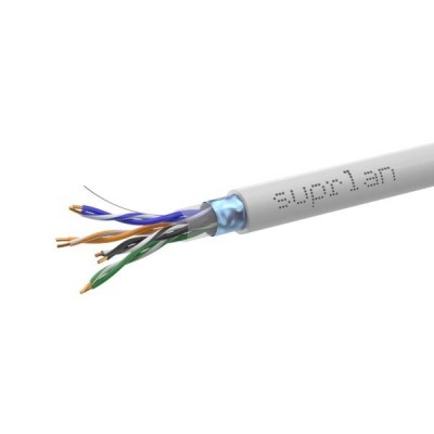 Кабель витая пара FTP кат.5E 4х2х0.51 Cu PVC Indoor Premium 305м (м) SUPRLAN 01-1012-2