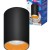 Светильник светодиодный FixtGU10_002Black GU10 накладной черн. КОСМОС KFixtGU10_002Black