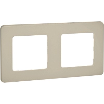 Рамка 2-м СП Inspiria IP20 сл. кость IEK 673941