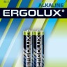 Элемент питания алкалиновый AAA/LR03 1.5В Alkaline BL-2 (блист.2шт) Ergolux 11743