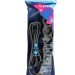 Удлинитель 4х5м с заземл. 10А IP20 USB type-Aх2 + type-C 2500Вт 220В ПВС 3х1 с выкл. черн. КОСМОС YKsm5m4g-Z-VU10А-B