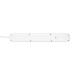 Удлинитель 5х3м IP20 2USB 2.4А+2type-C LUX 1.5кв.мм EKF UBA-LUX-503-TC