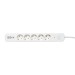 Удлинитель 5х3м IP20 2USB 2.4А+2type-C LUX 1.5кв.мм EKF UBA-LUX-503-TC
