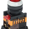 Кнопка ABLFP-22 d22мм 1НО+1НЗ 240В неон красн. GENERICA BBT20-ABLFP-K04