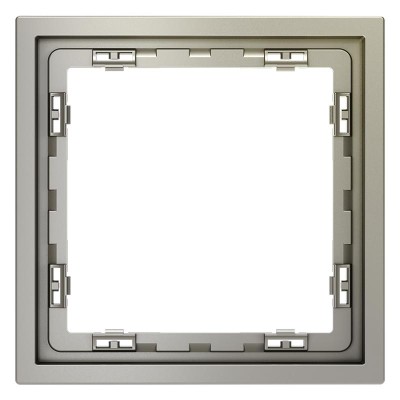 Рамка 1-м S70 пластик. шелк Voltum VLS100104