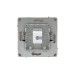 Розетка компьютерная 1-м KANT RJ45 кат.6A без шторки ванильн. марципан DKC 7015673