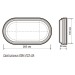 Светильник светодиодный PBH-PC9-OA 24Вт 4000К IP65 2400лм ЖКХ бел. JazzWay 5070172