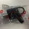 Вилка электрическая с заземл. 16А 220В черн. с кольцом Makel 10038