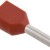 Наконечник НШВИ(2) 0.75-8 темн. красн. (уп.100шт) IEK UTE10-D75-100