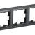 Рамка 5-м BRITE РУ-5-БрЧ черн. IEK BR-M52-K02