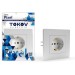 Розетка 1-м СП Pixel 16А IP20 с заземл. защ. шторки в сборе бел. TOKOV ELECTRIC TKE-PX-R1FZSF-C01