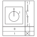 Переключатель кулачковый ПК-1-11 1П 10А "0-1" EKF pk-1-11-10