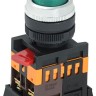 Кнопка ABLFP-22 d22мм 1НО+1НЗ 240В неон зел. GENERICA BBT20-ABLFP-K06