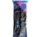 Удлинитель 4х1.5м с заземл. 10А IP20 2хUSB-А + 1хUSB-C 2500Вт 220В ПВС 3х1 с выкл. черн. КОСМОС YKsm1.5m4g-Z-VU10А-B