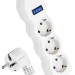 Удлинитель 3х3м с заземл. 10А IP20 ПВС 3х0.75 с выкл. КОСМОС YKsm3m-3g-Z-V(10A)P