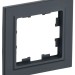 Рамка 1-м BRITE РУ-1-БрГ графит IEK BR-M12-K53