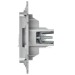 Розетка компьютерная СП FLITE РК5е-1-0-ФлА RJ45 кат.5E UTP механизм алюм. IEK FI-K12-1-K47