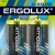 Элемент питания алкалиновый D/LR20 1.5В Alkaline BL-2 (блист.2шт) Ergolux 11752