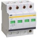 Ограничитель перенапряжения ОПС1-C 4P KARAT IEK MOP20-4-C