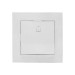 Кнопка звонка 1-кл. СП Валенсия 10А IP20 бел. PROxima EKF EWV10-026-10