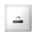 Розетка USB ArtGallery тип C 65Вт QC PD высокоскор. ЗУ механизм бел. SE GAL000127